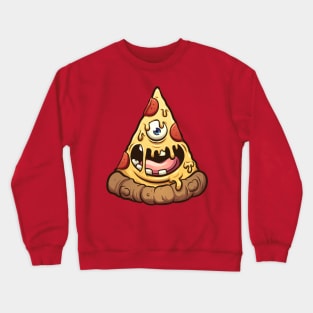 All seeing pizza Crewneck Sweatshirt